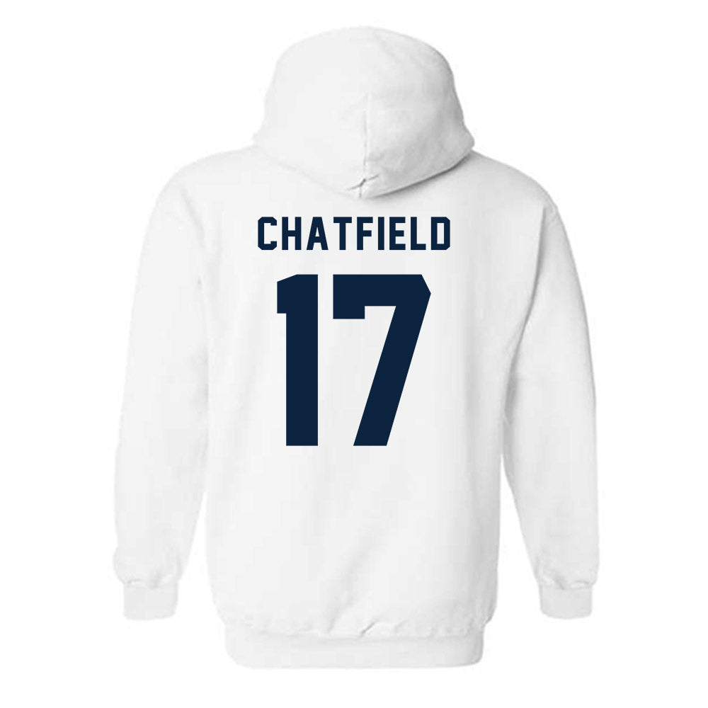 Allegheny - NCAA Football : Cole Chatfield - Classic Shersey Hooded Sweatshirt-1