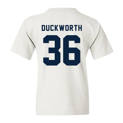 Allegheny - NCAA Baseball : Luke Duckworth - Classic Shersey Youth T-Shirt-1