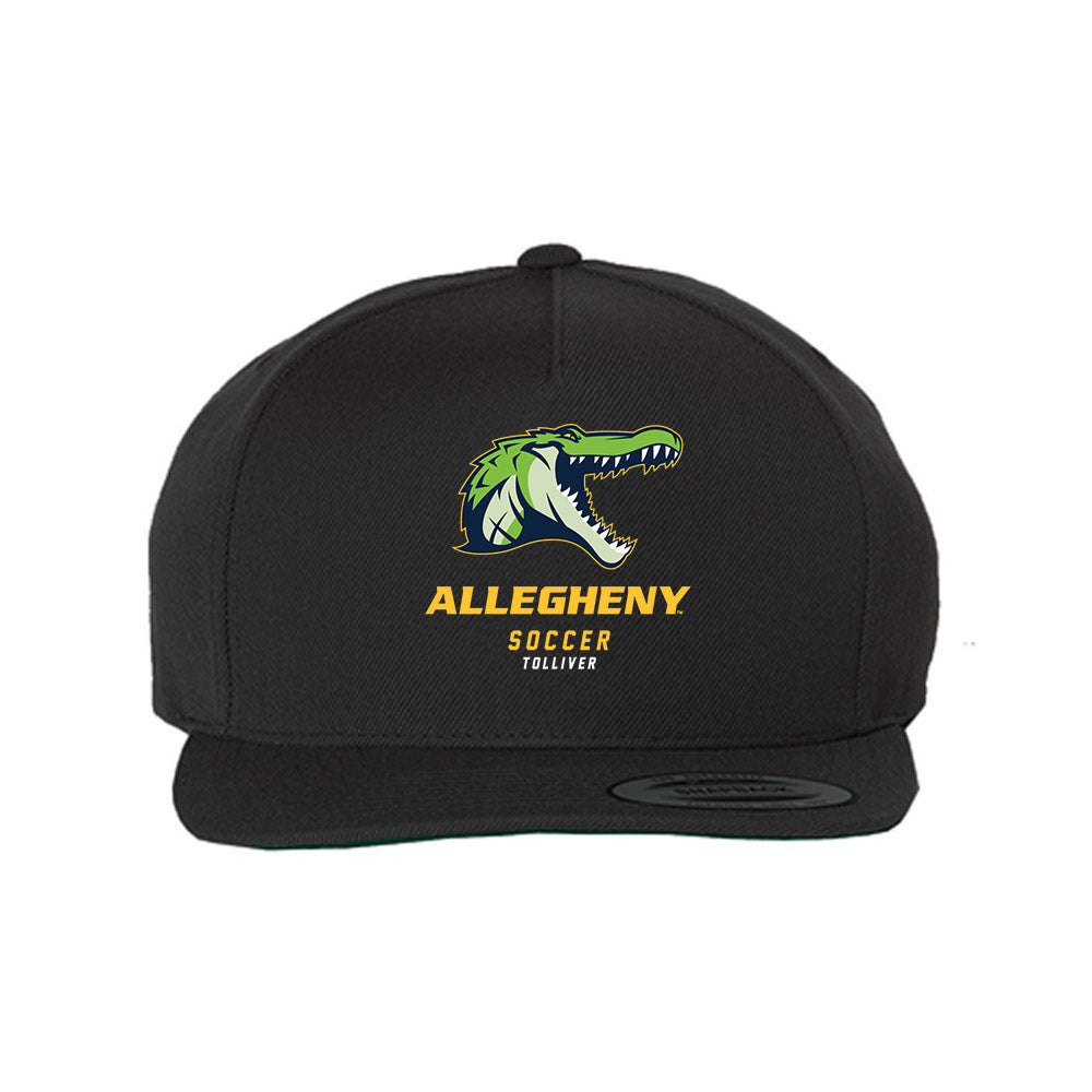 Allegheny - NCAA Men's Soccer : Nathan Tolliver - Snapback Hat-0