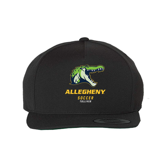 Allegheny - NCAA Men's Soccer : Nathan Tolliver - Snapback Hat-0