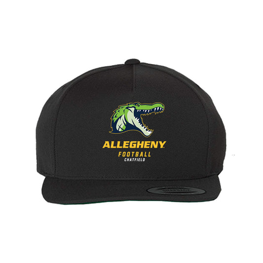 Allegheny - NCAA Football : Cole Chatfield - Snapback Hat-0