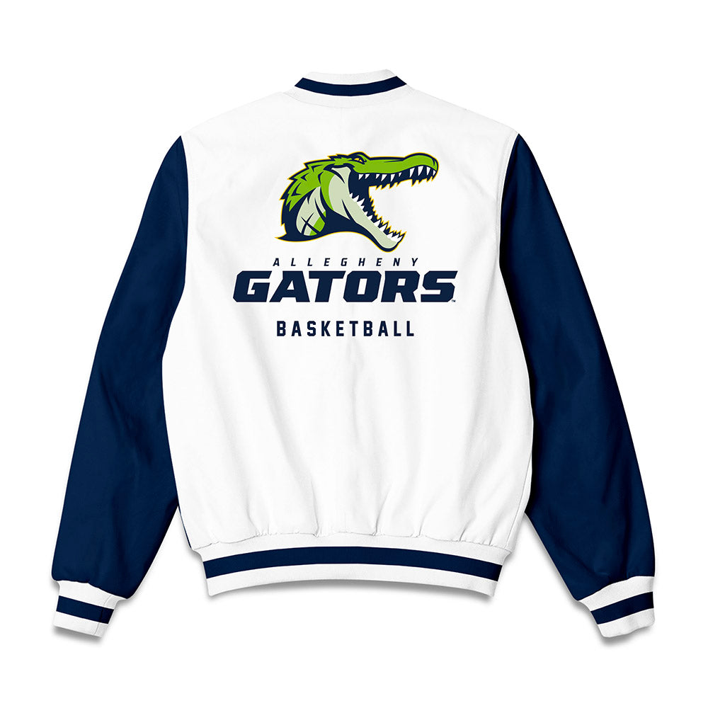 Allegheny - NCAA Men's Basketball : Pijus Latauskas - Bomber Jacket-1