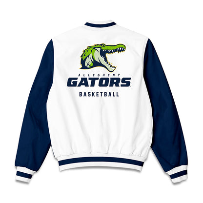 Allegheny - NCAA Men's Basketball : Pijus Latauskas - Bomber Jacket-1