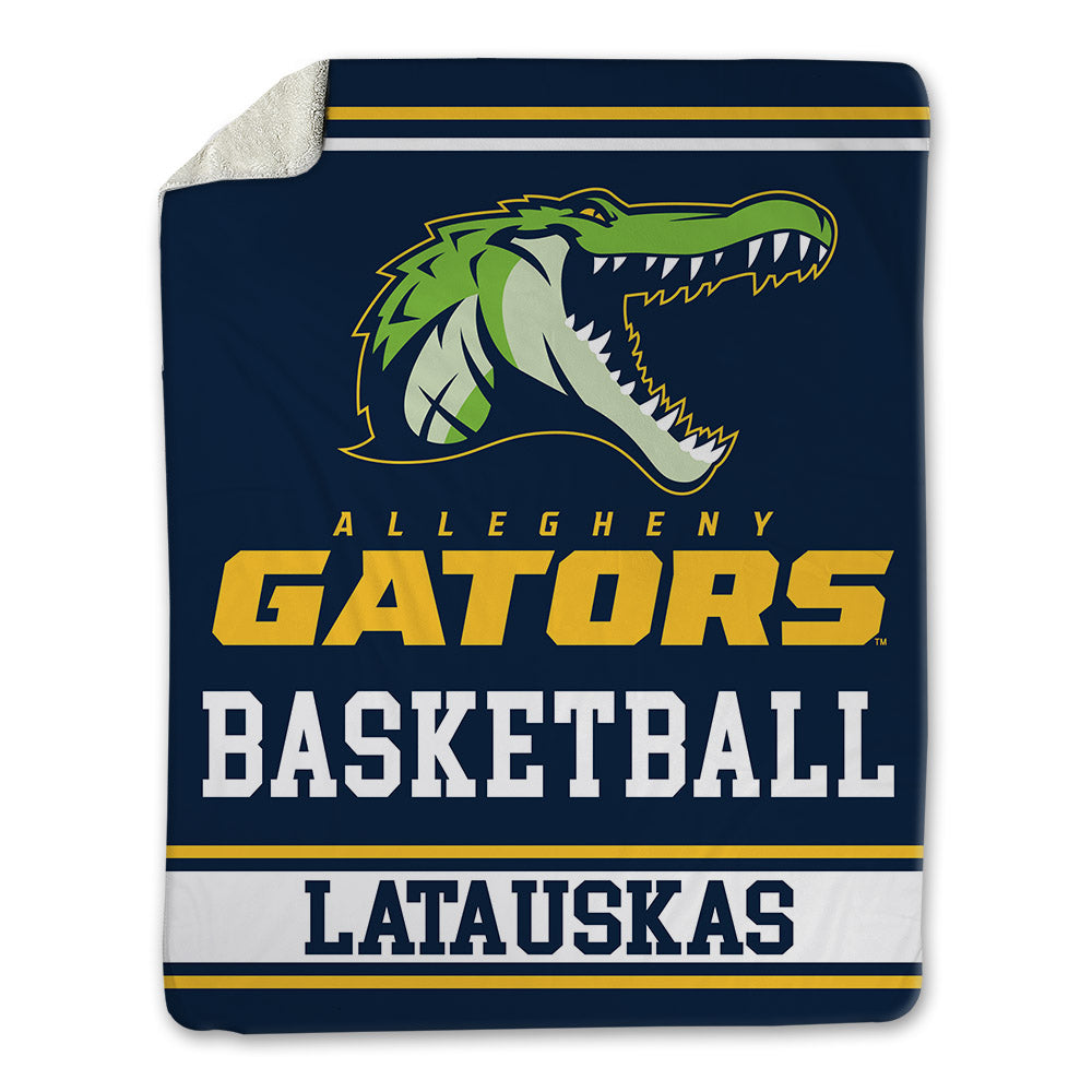 Allegheny - NCAA Men's Basketball : Pijus Latauskas - Blanket-0