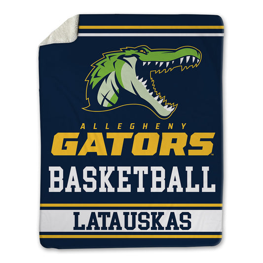 Allegheny - NCAA Men's Basketball : Pijus Latauskas - Blanket-0
