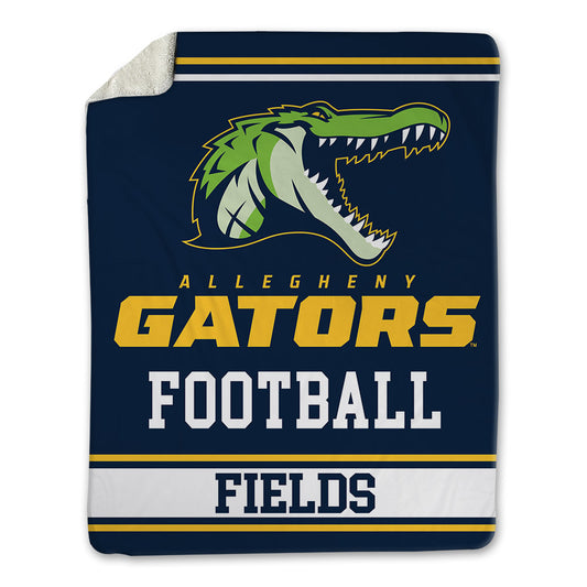 Allegheny - NCAA Football : Anthony Fields - Blanket-0