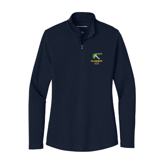 Allegheny - NCAA Men's Soccer : Nathan Tolliver - Women's Lightweight Quarter Zip Jacket-0