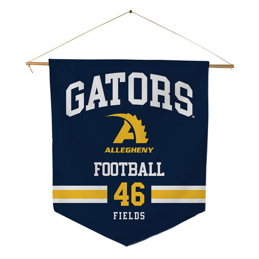Allegheny - NCAA Football : Anthony Fields - Pennant - 18" x 21"-0