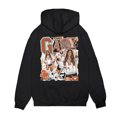 Texas - NCAA Women's Volleyball : Ramsey Gary - Collage Premium Hooded Sweatshirt-1