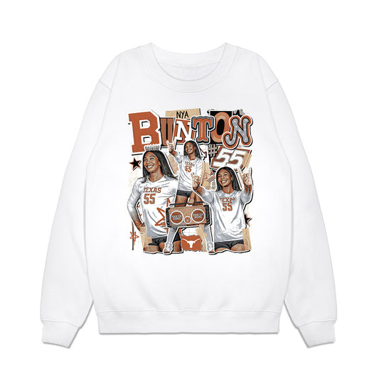 Texas - NCAA Women's Volleyball : Nya Bunton - Collage Premium Crewneck Sweatshirt-0