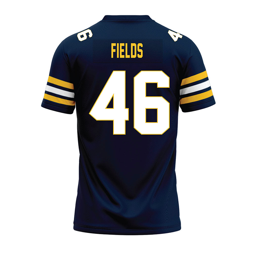 Allegheny - NCAA Football : Anthony Fields - Navy Premium Football Jersey-1