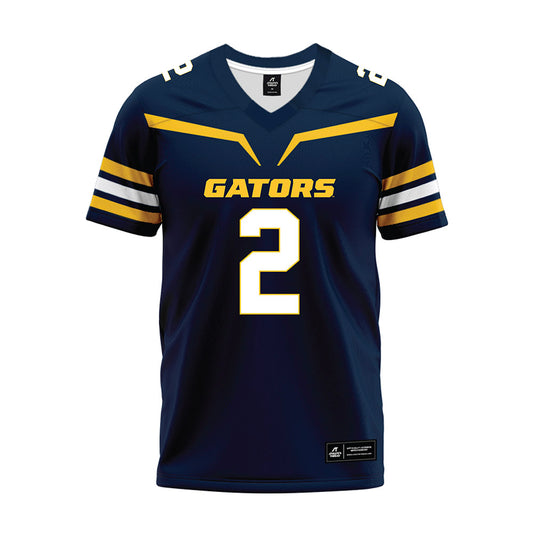 Allegheny - NCAA Football : Landon Wayne - Navy Premium Football Jersey-0