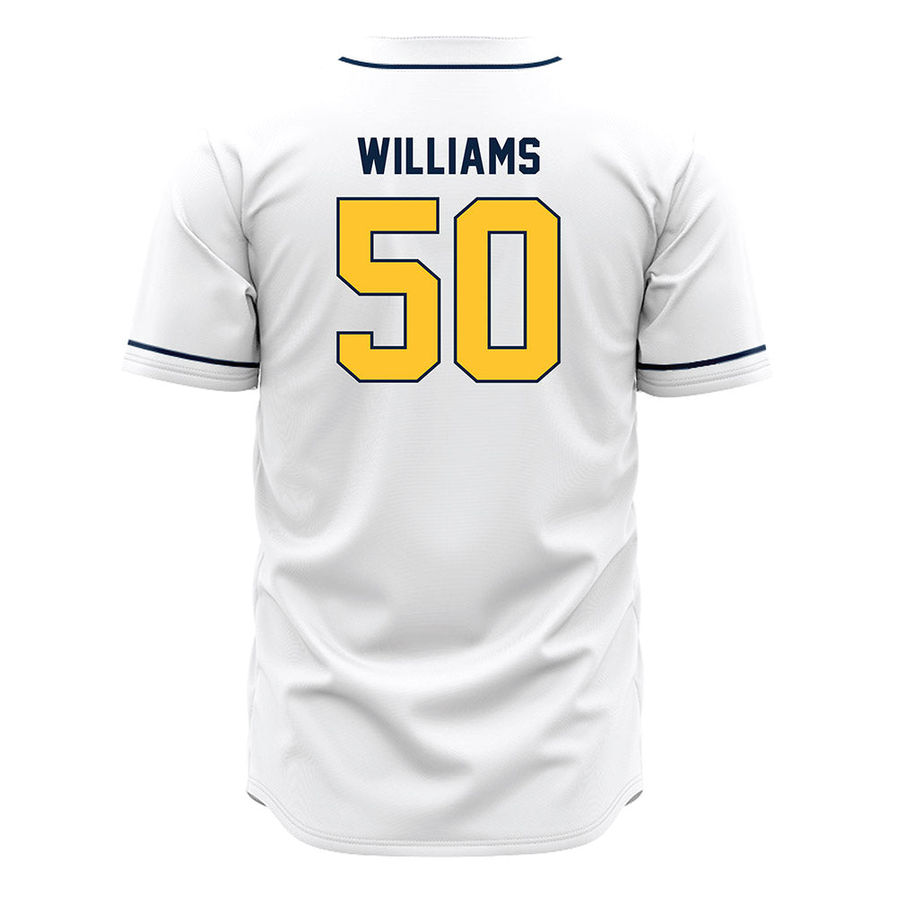 Allegheny - NCAA Baseball : Caden Williams - White Jersey-1