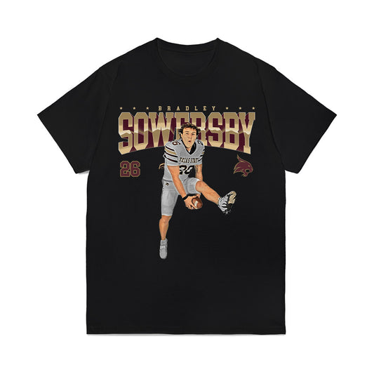 Texas State - NCAA Football : Bradley Sowersby - Collage Comfort Colors T-Shirt-0