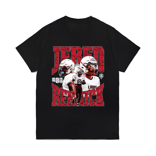 New Mexico - NCAA Football : Jered Rennick - Collage Comfort Colors T-Shirt-0