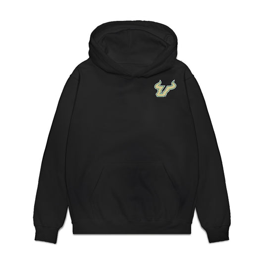 USF - NCAA Women's Soccer : Ava Rightmire - Collage Premium Hooded Sweatshirt-0