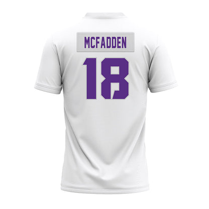 TCU - NCAA Football : Kaden McFadden - White Premium Football Jersey-1