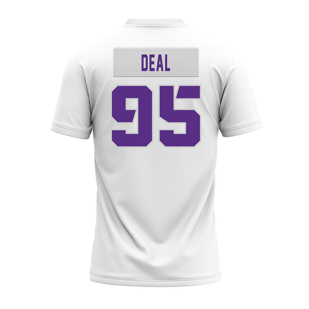 TCU - NCAA Football : Markis Deal - White Premium Football Jersey-1