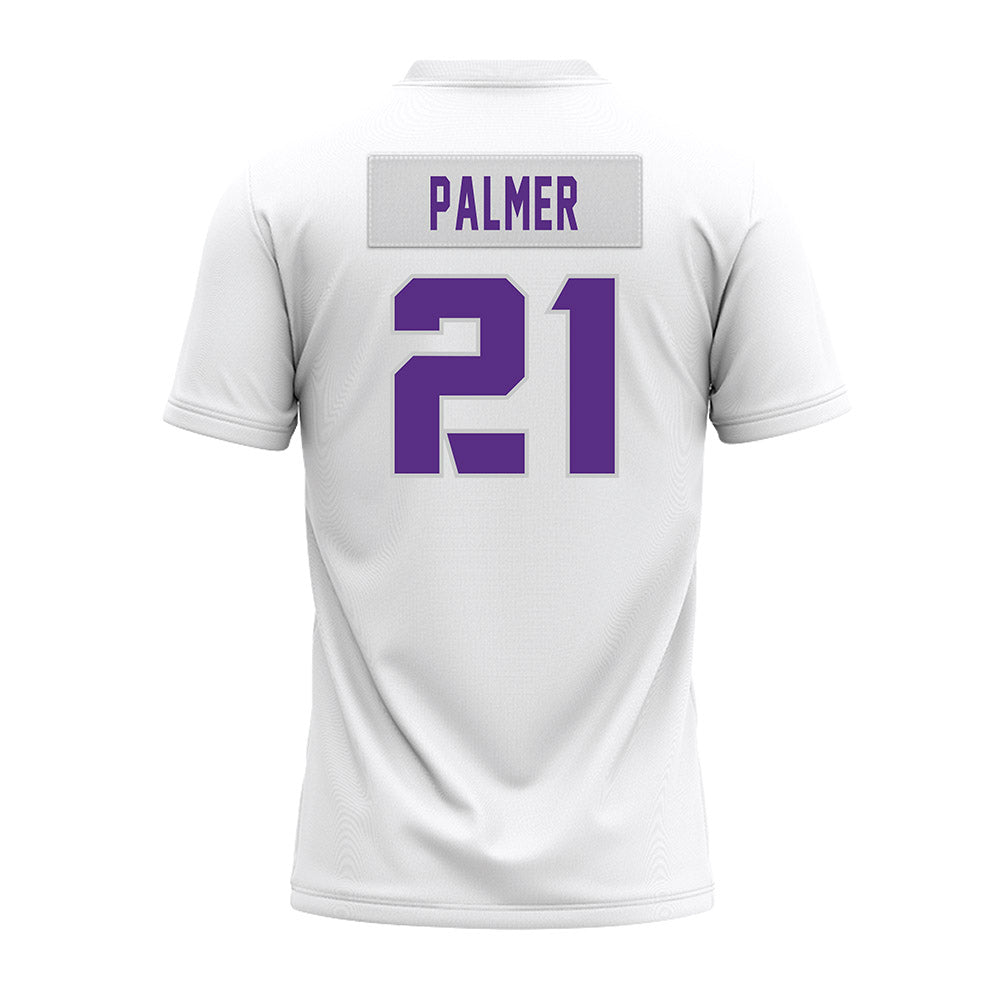 TCU - NCAA Football : Nate Palmer - White Premium Football Jersey-1