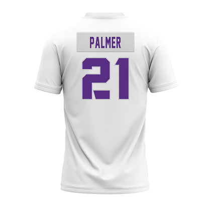 TCU - NCAA Football : Nate Palmer - White Premium Football Jersey-1