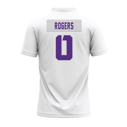 TCU - NCAA Football : Dj Rogers - White Premium Football Jersey-1