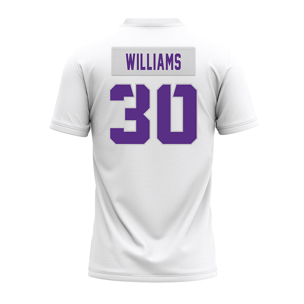 TCU - NCAA Football : Anthony Williams - White Premium Football Jersey-1