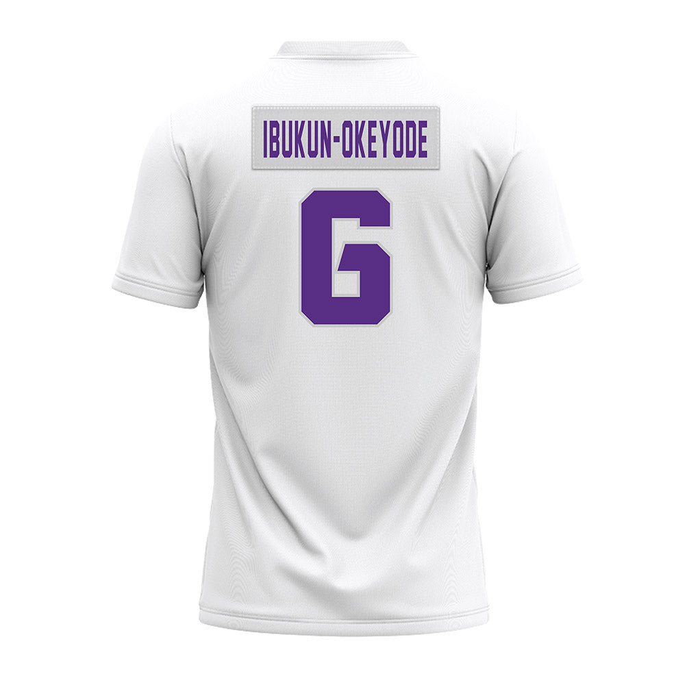 TCU - NCAA Football : Micheal Ibukun-Okeyode - White Premium Football Jersey-1