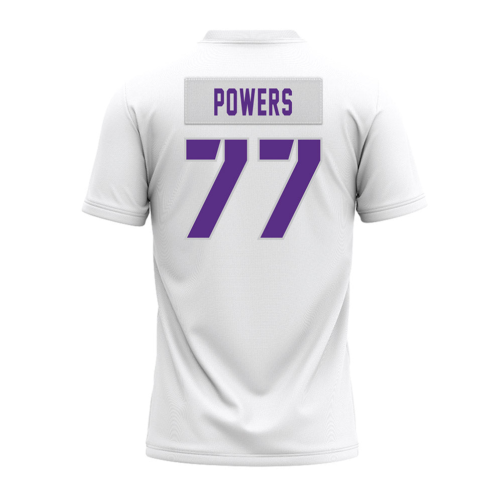TCU - NCAA Football : Cooper Powers - White Premium Football Jersey-1