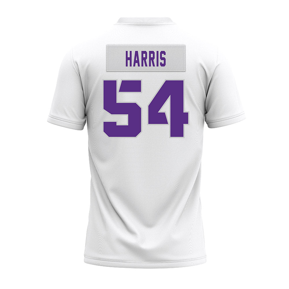 TCU - NCAA Football : Quinton Harris - White Premium Football Jersey-1