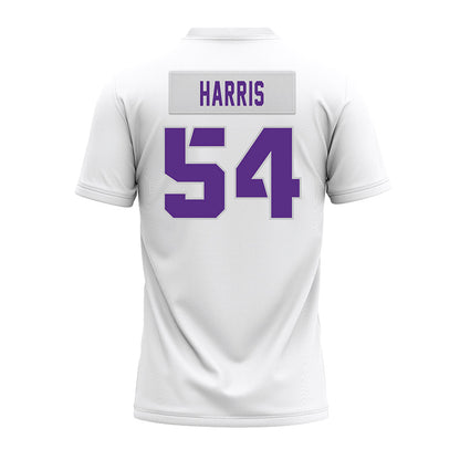TCU - NCAA Football : Quinton Harris - White Premium Football Jersey-1