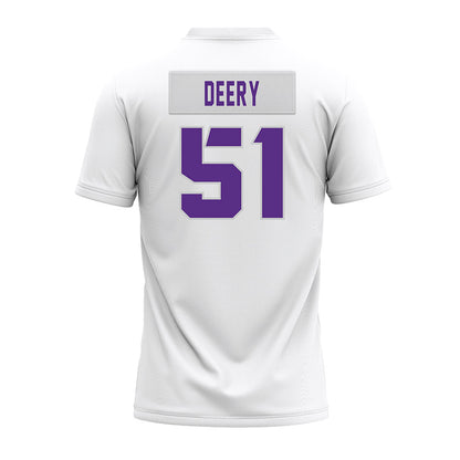 TCU - NCAA Football : Coltin Deery - White Premium Football Jersey-1
