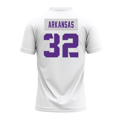 TCU - NCAA Football : Dillon Arkansas - White Premium Football Jersey-1