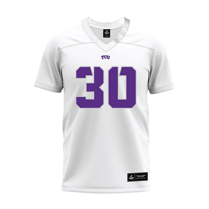 TCU - NCAA Football : Anthony Williams - White Premium Football Jersey-0