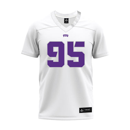 TCU - NCAA Football : Markis Deal - White Premium Football Jersey-0