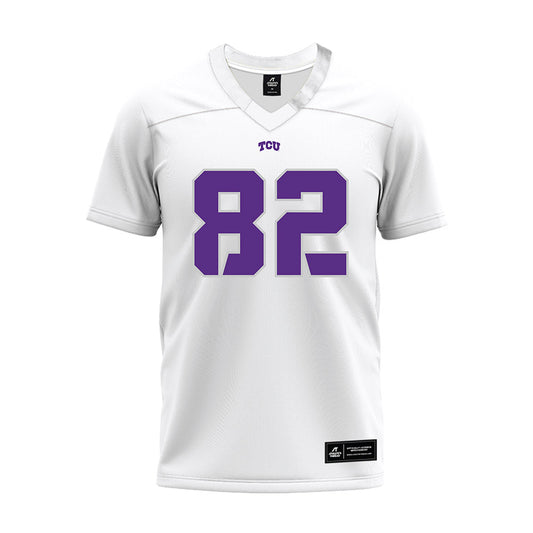 TCU - NCAA Football : Dozie Ezukanma - White Premium Football Jersey-0