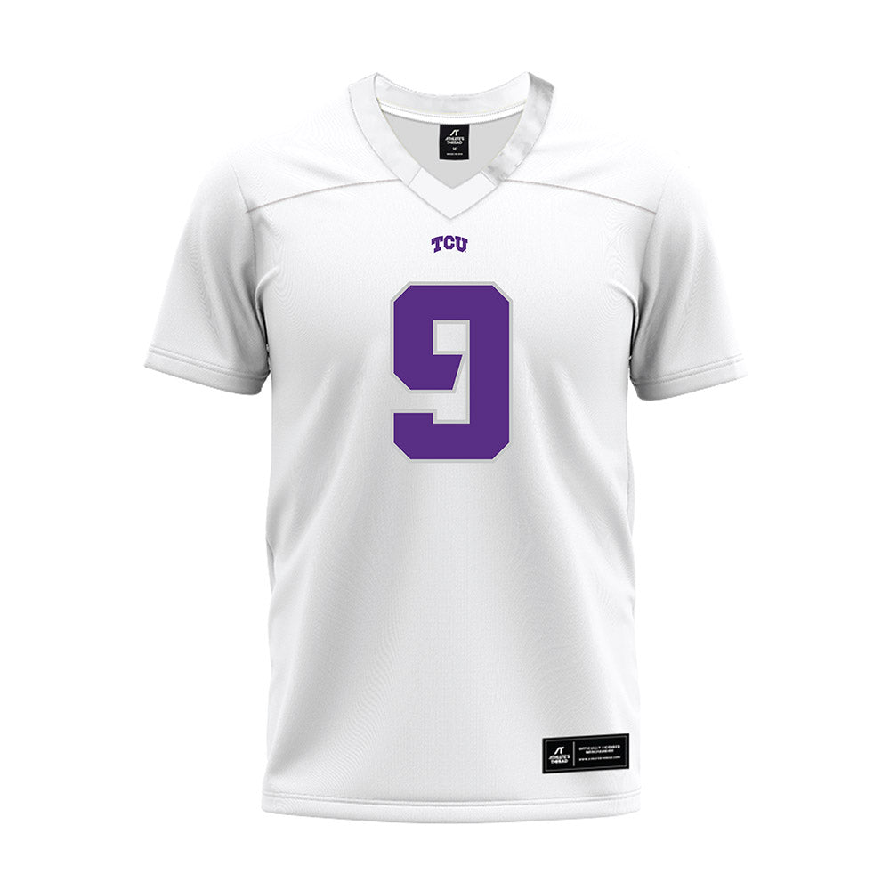TCU - NCAA Football : Ken Seals - White Premium Football Jersey-0