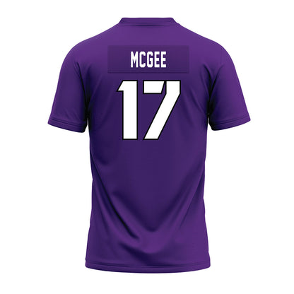 TCU - NCAA Football : DeVondre McGee - Purple Premium Football Jersey-1