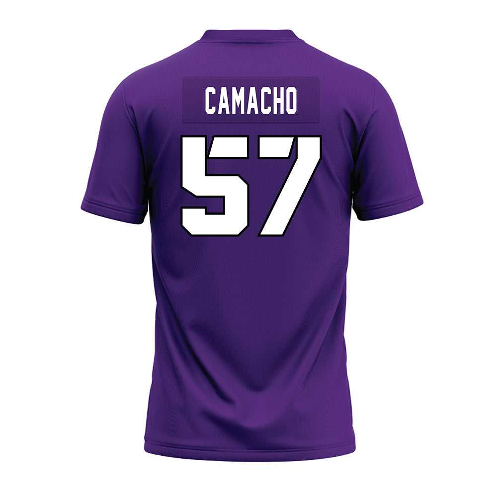 TCU - NCAA Football : Samir Camacho - Purple Premium Football Jersey-1