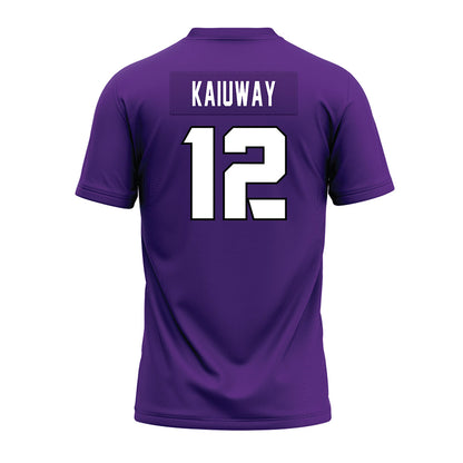 TCU - NCAA Football : Lafayette Kaiuway - Purple Premium Football Jersey-1