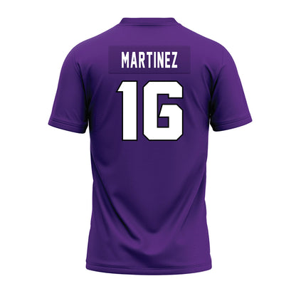 TCU - NCAA Football : Jonah Martinez - Purple Premium Football Jersey-1