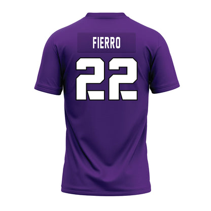 TCU - NCAA Football : Fletcher Fierro - Purple Premium Football Jersey-1