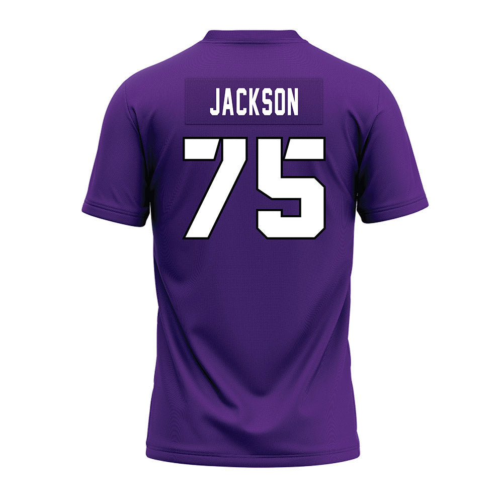 TCU - NCAA Football : Rasheed Jackson - Purple Premium Football Jersey-1