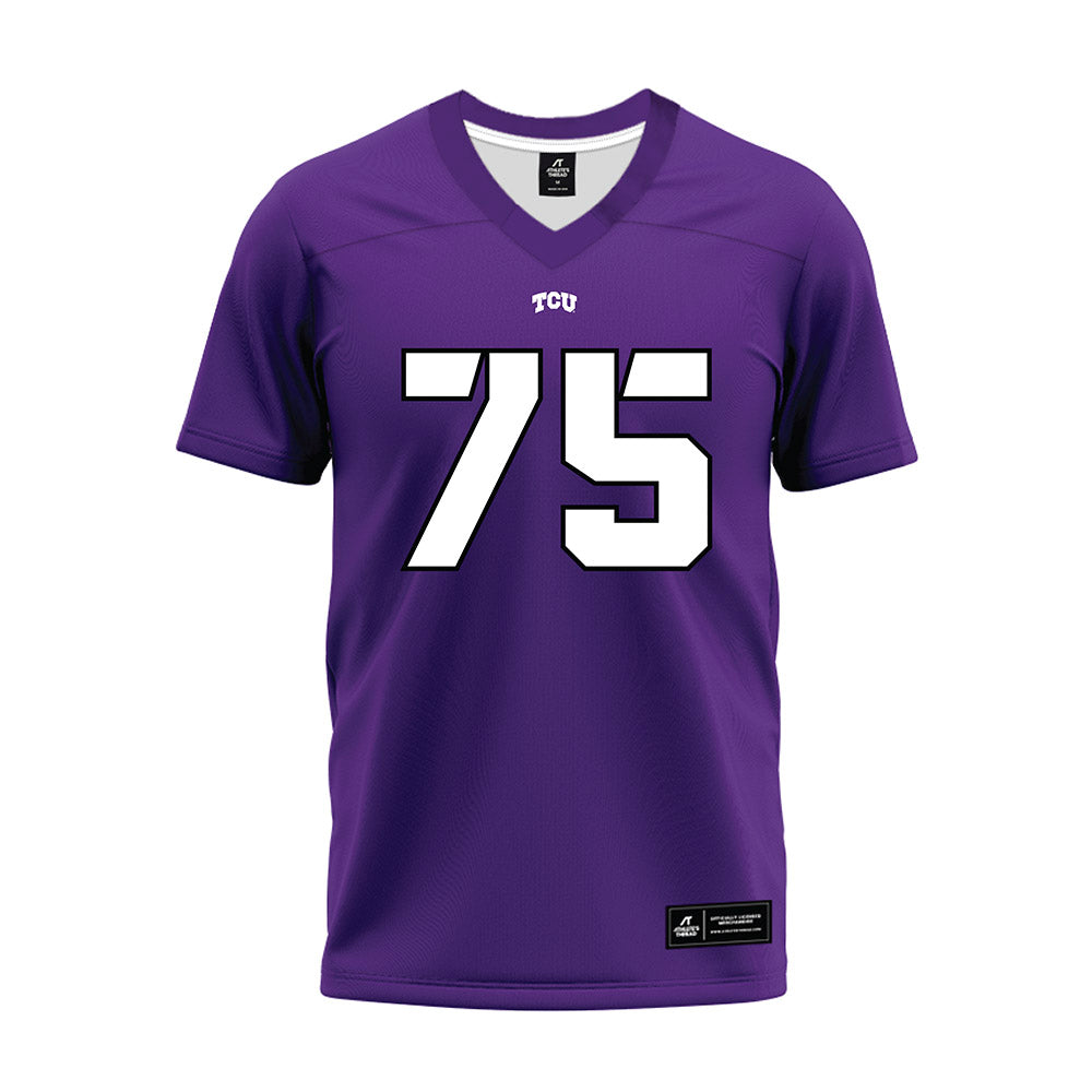 TCU - NCAA Football : Rasheed Jackson - Purple Premium Football Jersey-0