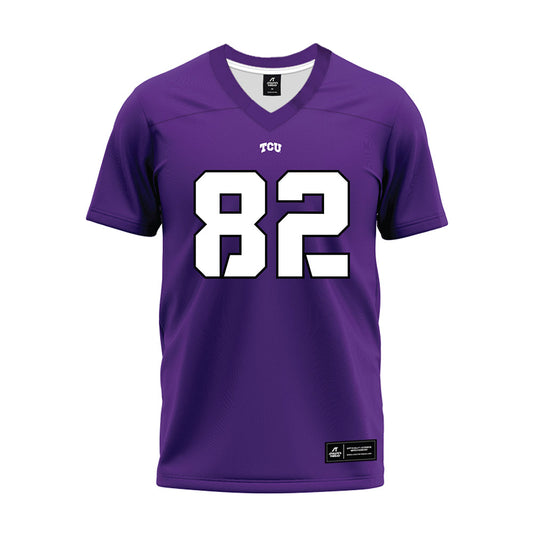 TCU - NCAA Football : Dozie Ezukanma - Purple Premium Football Jersey-0