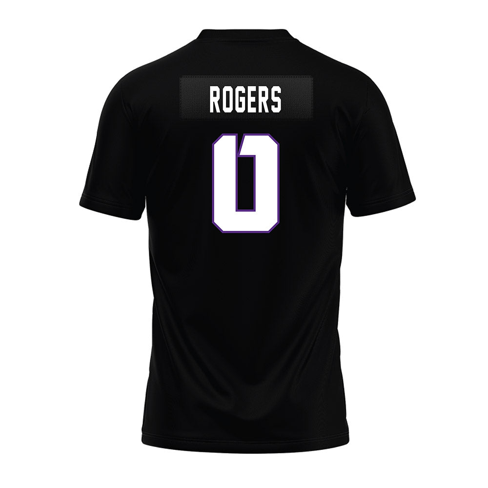 TCU - NCAA Football : Dj Rogers - Black Premium Football Jersey-1