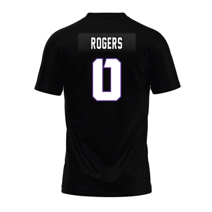 TCU - NCAA Football : Dj Rogers - Black Premium Football Jersey-1