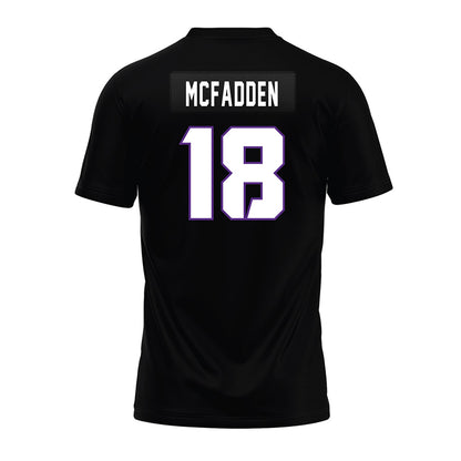 TCU - NCAA Football : Kaden McFadden - Black Premium Football Jersey-1