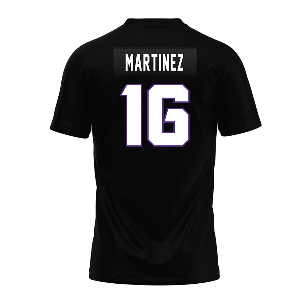TCU - NCAA Football : Jonah Martinez - Black Premium Football Jersey-1
