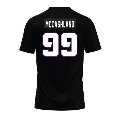 TCU - NCAA Football : Nate Mccashland - Black Premium Football Jersey-1