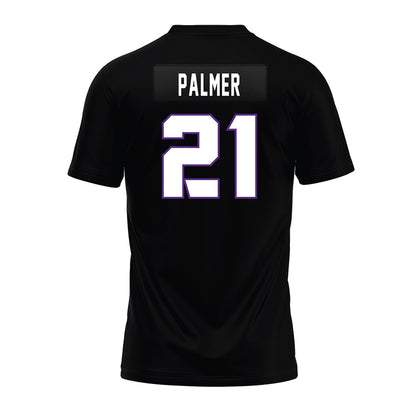 TCU - NCAA Football : Nate Palmer - Black Premium Football Jersey-1
